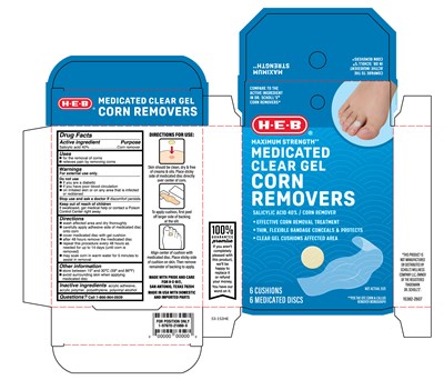 Carton (Heb Clear Gel Corn Removers 53 152he Backwards)